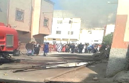 حريق يودي بحياة ثلاثة أطفال بمدينة بالداخلة