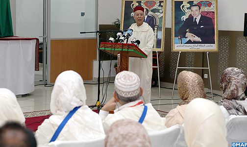 أمير المؤمنين يوجه رسالة إلى الحجاج بمناسبة مغادرة أول فوج منهم إلى الديار المقدسة