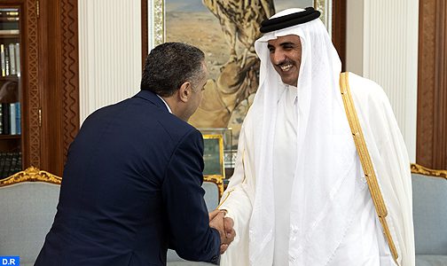 أمير قطر يستقبل عبد اللطيف الحموشي المدير العام للأمن الوطني