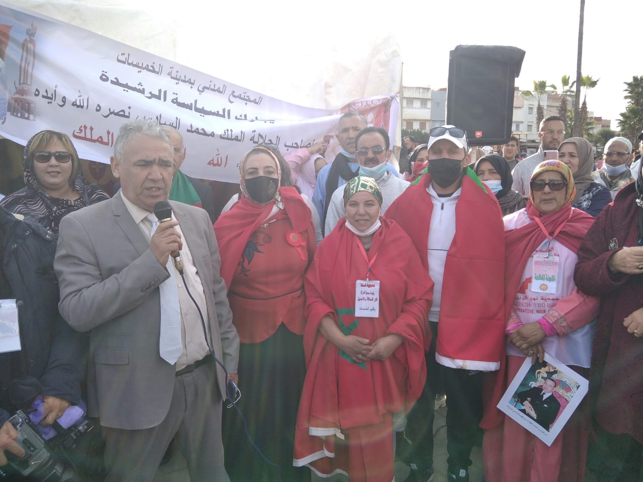 الصحراء المغربية..ساكنة الخميسات تحتفي بنجاحات الدبلوماسية المغربية