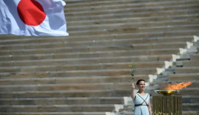 بسبب “كورونا”… الجماهير تغيب عن حفل انطلاق شعلة أولمبياد طوكي