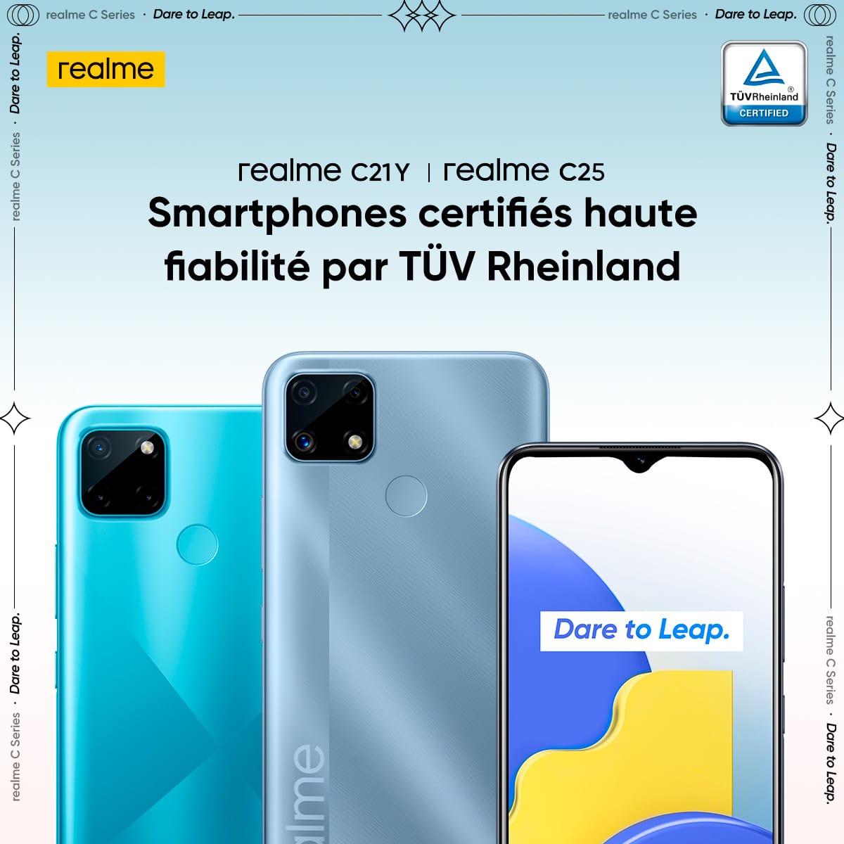 علامة realme تطلق هاتفين جديدين الأقوى في فئة الهواتف الاقتصادية بالسوق المغربية