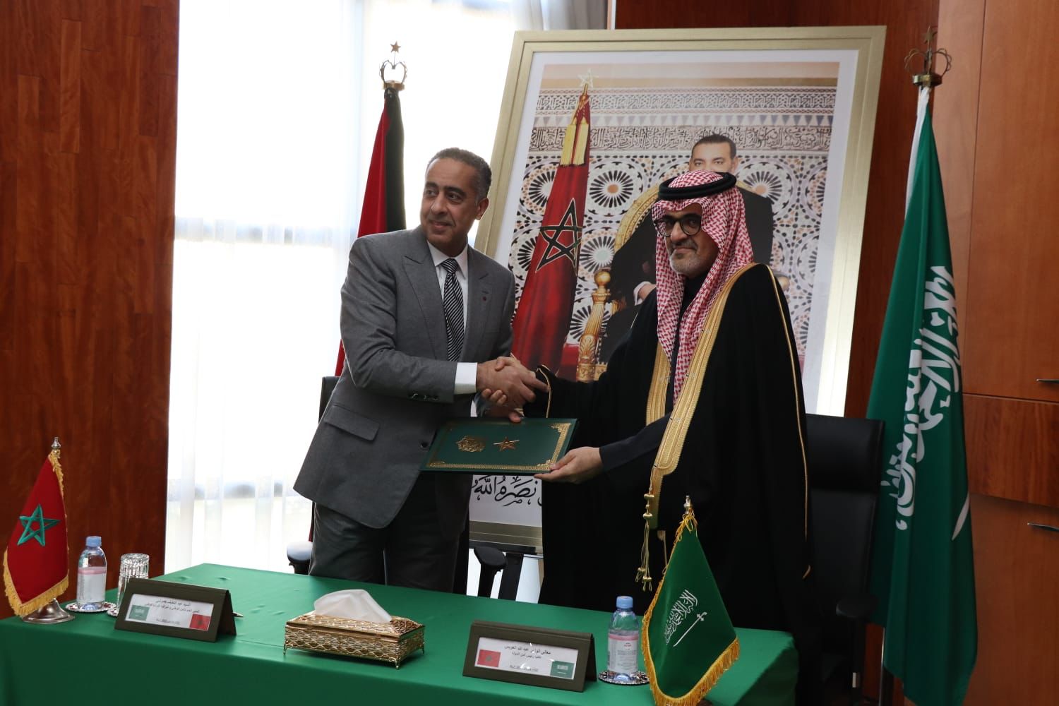 حموشي يستقبل نائب رئيس أمن الدولة السعودي