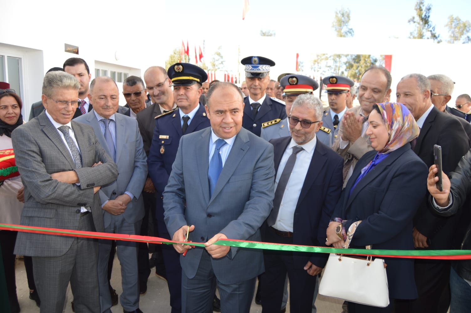 عامل إقليم الخميسات يُدشّن داخلية مدرسية بالغوالم دائرة الرماني