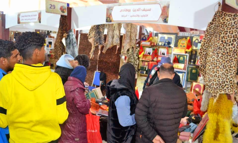 إقبالٌ ورواجٌ كبير بالمعرض الوطني للجلد بفاس