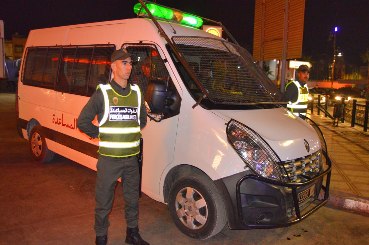 بالصور.. القيادة الإقليمية للقوات المساعدة بالخميسات تعزّز تواجدها خلال رأس السنة