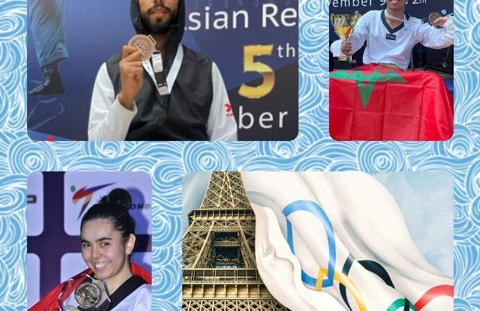 تأهل 3 لاعبين من أصل 6 من المنتخب الوطني المغربي للباراتايكوندو إلى الألعاب الباراولمبية باريس 2024