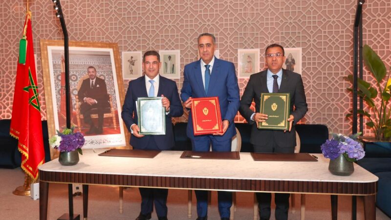 توقيع اتفاقية إطار بين الأمن ومجموعة العمران وولاية جهة سوس ماسة