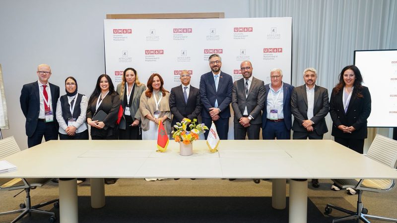 تعاون استراتيجي بين مجموعة Africorp Consortium وجامعة محمد السادس متعددة التخصصات التقنية UM6P