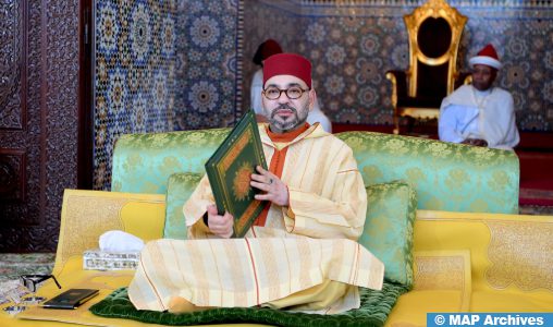 أمير المؤمنين يترأس غدا الخميس إحياء ليلة المولد النبوي الشريف بمسجد حسان بالرباط