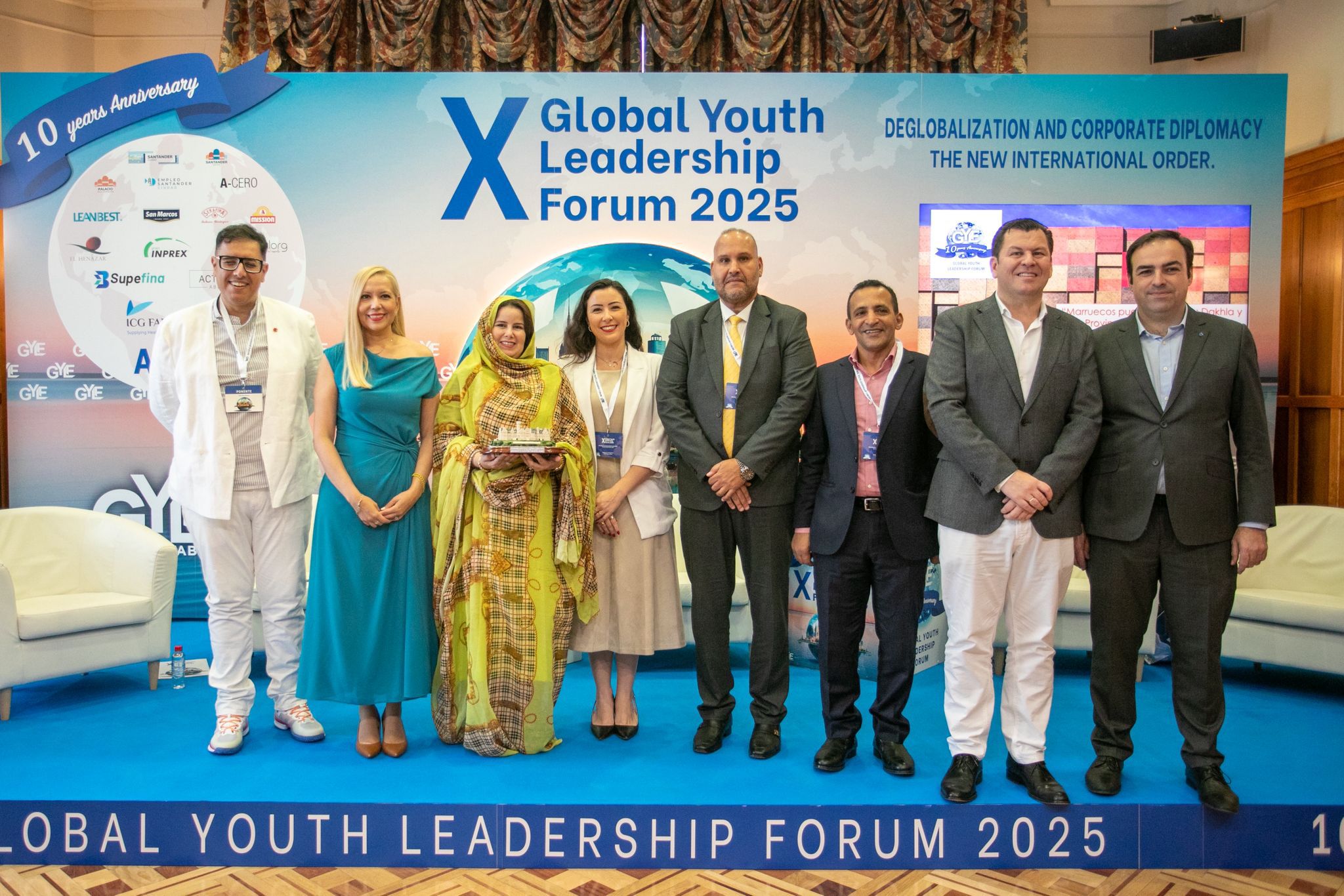 الداخلة في قلب النقاشات حول الشراكة بين إفريقيا وأوروبا في Global Youth Leadership Forum في سانتاندير