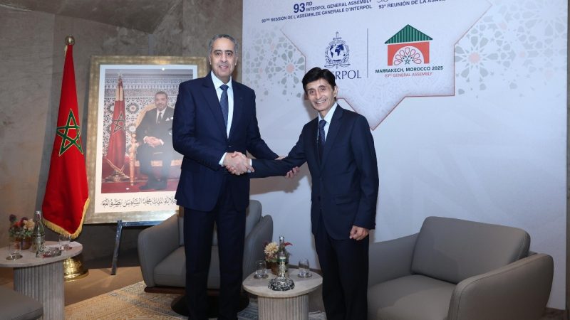 حموشي يستقبل بمراكش رئيس جهاز الشرطة التابع لهيئة الأمم المتحدة ووكيل الأمين العام لشؤون سيادة القانون