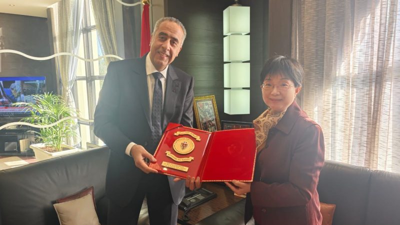 حموشي يستقبل سفيرة جمهورية الصين الشعبية المعتمدة بالرباط