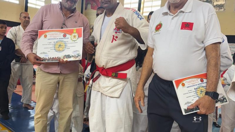 الجمعية المغربية لاطاردو تنظم بشراكة مع اللجنة الوطنية لاطاردو بأنواعه تدريبا جهويا في تقنيات لاطاردو