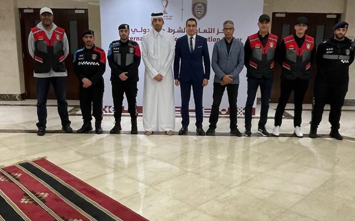 الإشادة بالوفد الأمني المشارك في تأمين فعاليات كأس العرب لكرة القدم بالدوحة