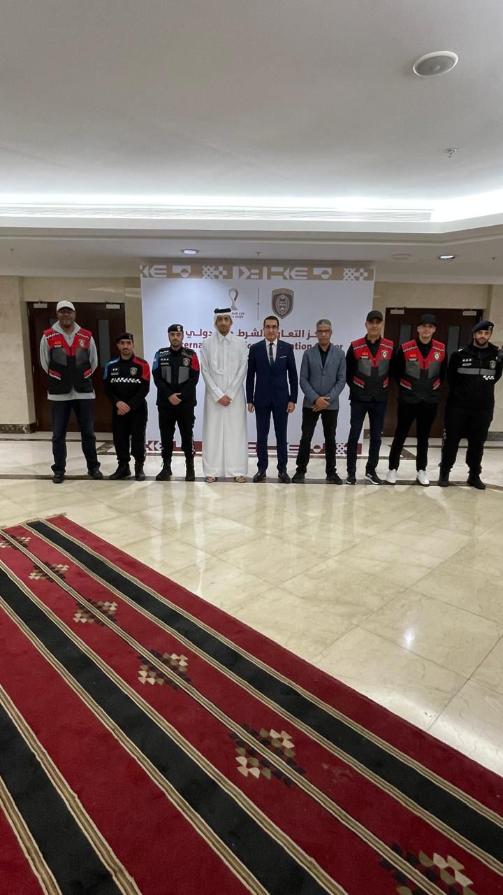الإشادة بالوفد الأمني المشارك في تأمين فعاليات كأس العرب لكرة القدم بالدوحة
