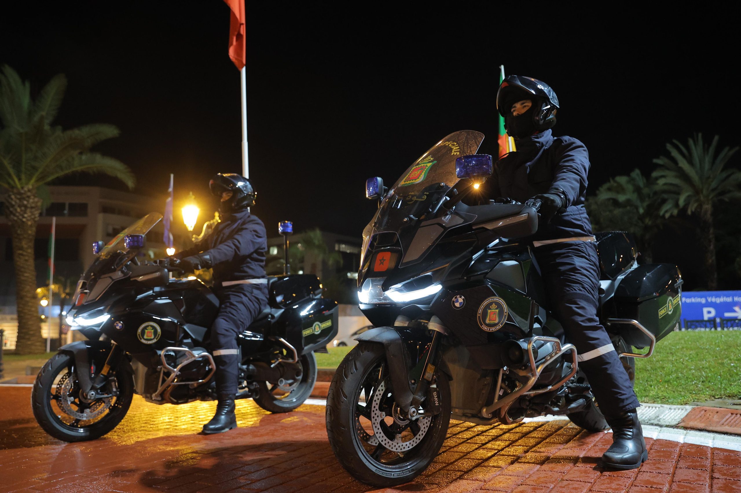 نشر كوكبات من دراجي القوات الخاصة لتأمين منافسات كأس أمم إفريقيا لكرة القدم بالمغرب