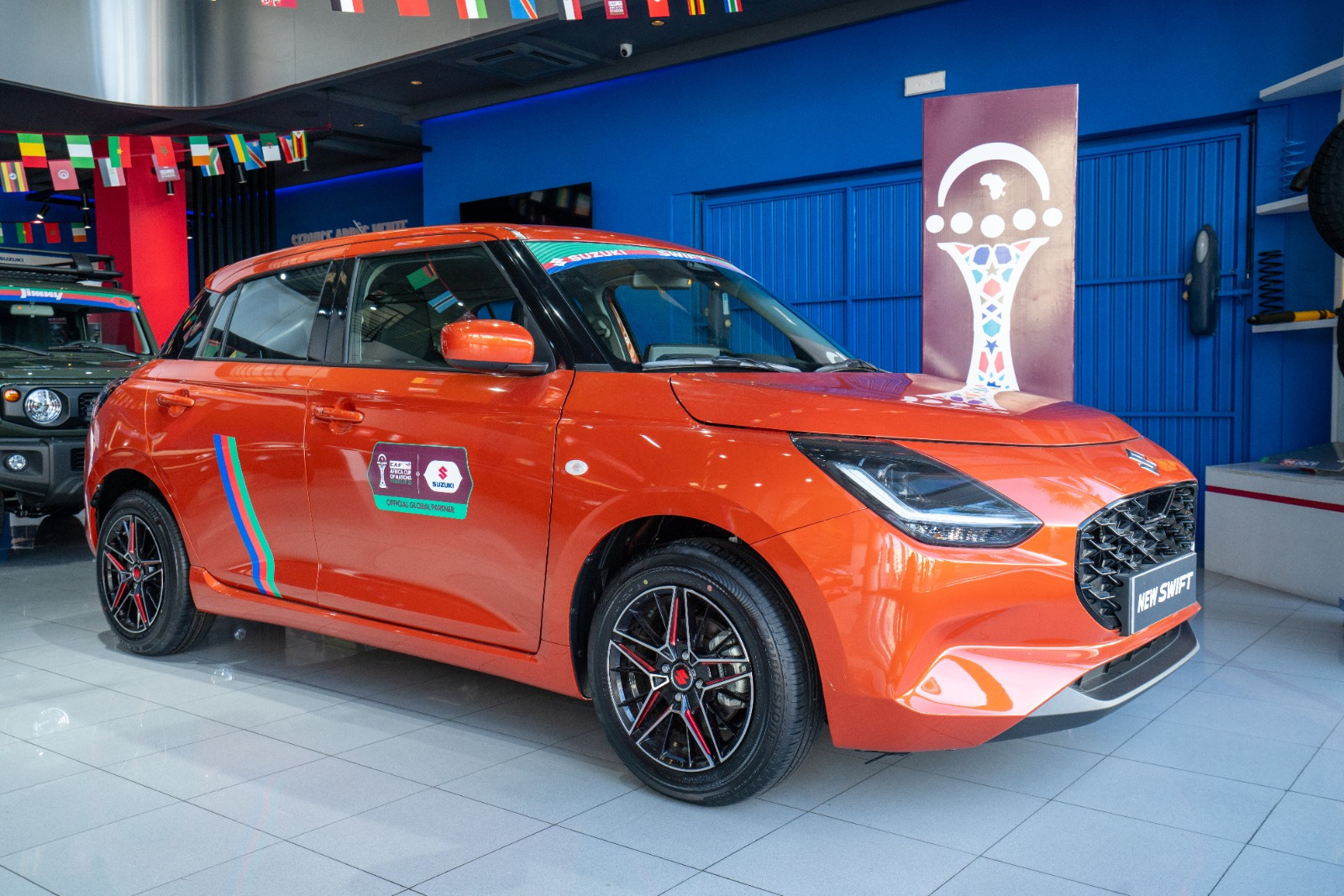 شراكة استراتيجية تجمع الاتحاد الإفريقي لكرة القدم وسوزوكي  إصداران محدودان من “سوزوكي” احتفاءً بـكأس الأمم الأفريقية-2025  سوزوكي في كان-2025: من أجل الدفع بعجلة اللعبة إلى الأمام