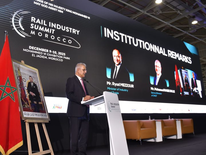 الجديدة تحتضن قمة RAIL INDUSTRY SUMMIT MOROCCOفي دورتها الرابعة الدولية
