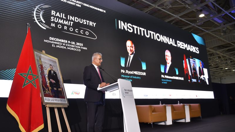 الجديدة تحتضن قمة RAIL INDUSTRY SUMMIT MOROCCOفي دورتها الرابعة الدولية