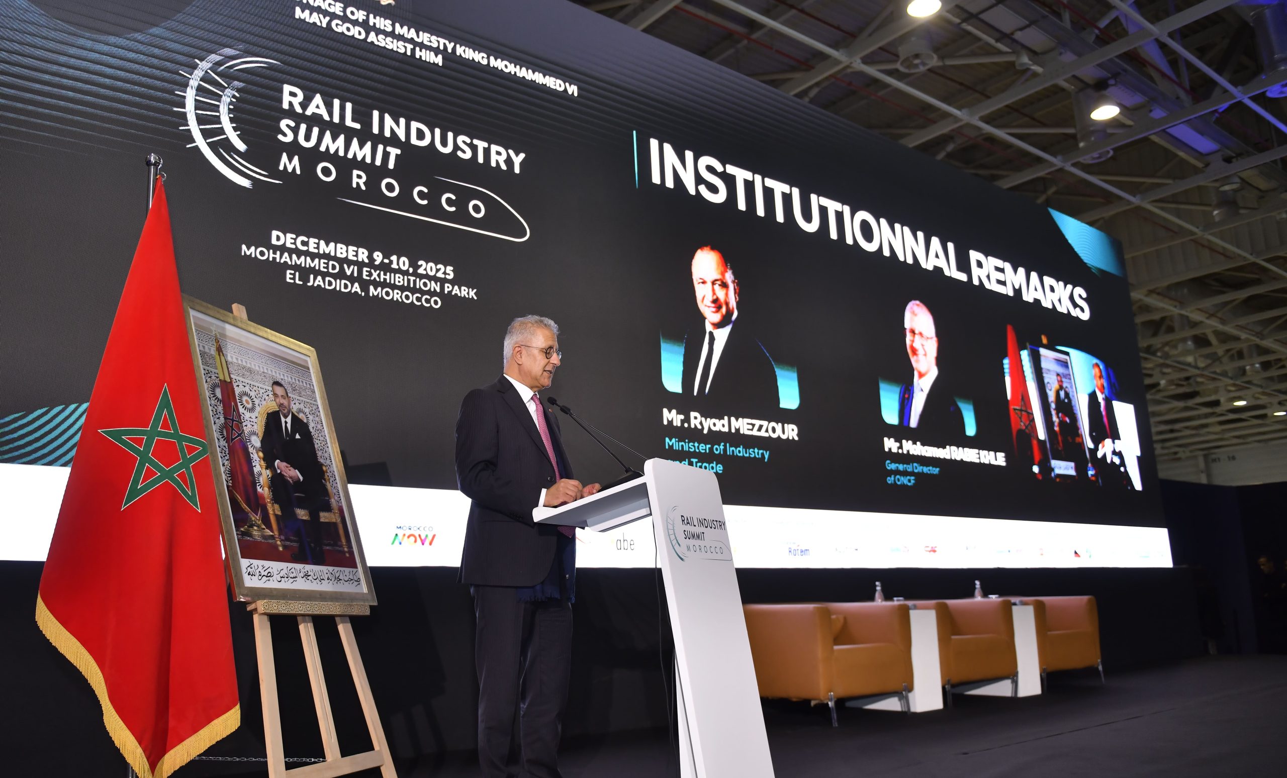 الجديدة تحتضن قمة RAIL INDUSTRY SUMMIT MOROCCOفي دورتها الرابعة الدولية