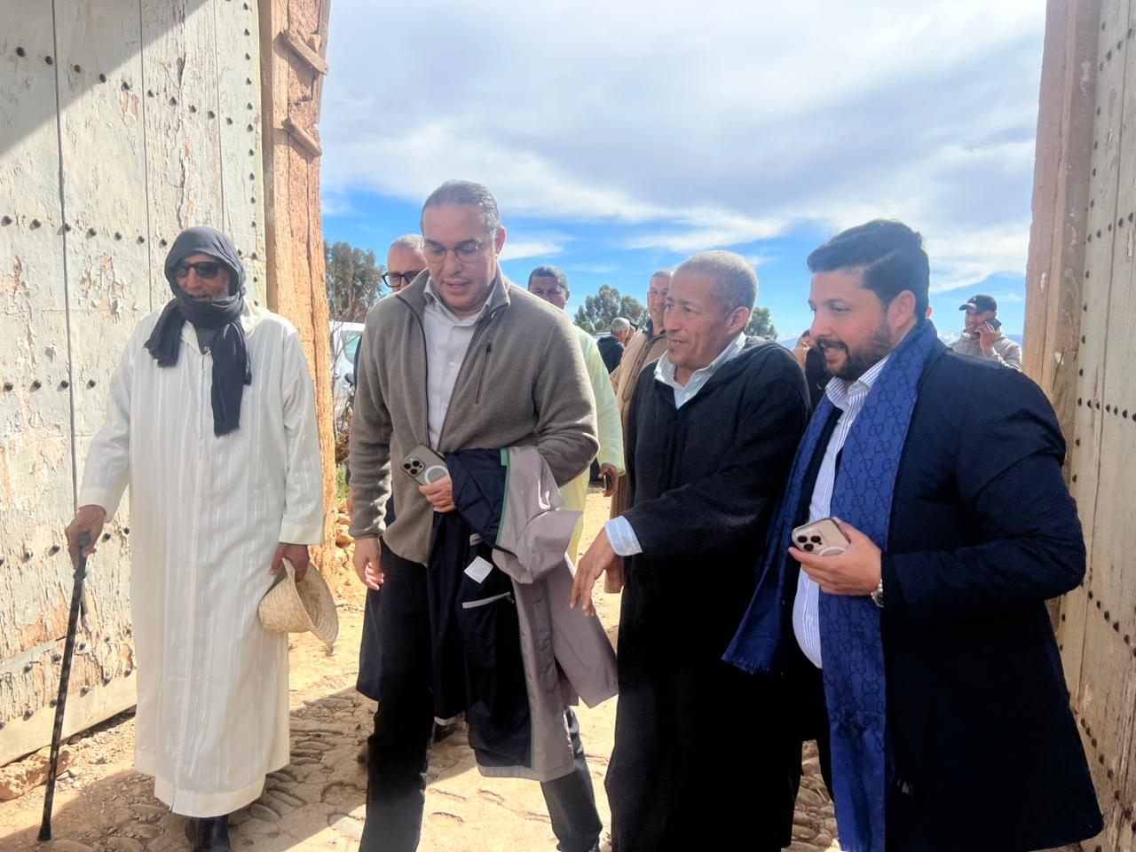 تشييع جثمان والدة نائب برلماني عن الحركة الشعبية بشيشاوة