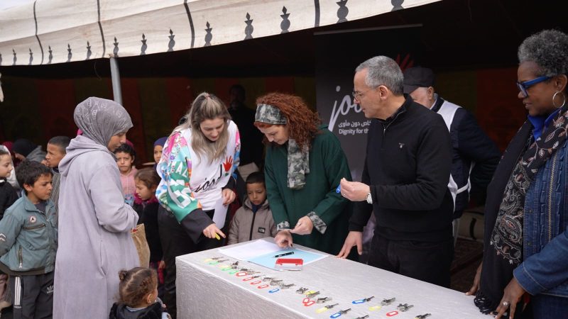 جمعية جود تواصل تنفيذ برنامجها الطموح لإعادة إعمار إقليم الحوز