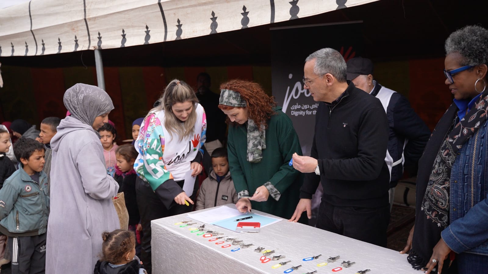 جمعية جود تواصل تنفيذ برنامجها الطموح لإعادة إعمار إقليم الحوز