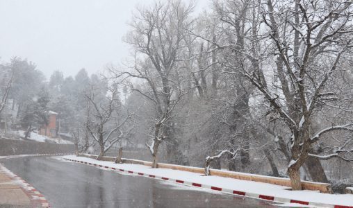 تساقطات ثلجية مرتقبة من الثلاثاء إلى الأربعاء بعدد من مناطق المملكة (نشرة إنذارية)