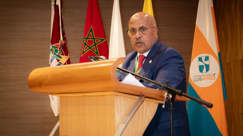 رئيس الاتحاد العالمي للتعاضد السيد مولاي إبراهيم العثماني يؤكد من ميديلين على دور التحول الرقمي في تعزيز الحماية الاجتماعية عالميا