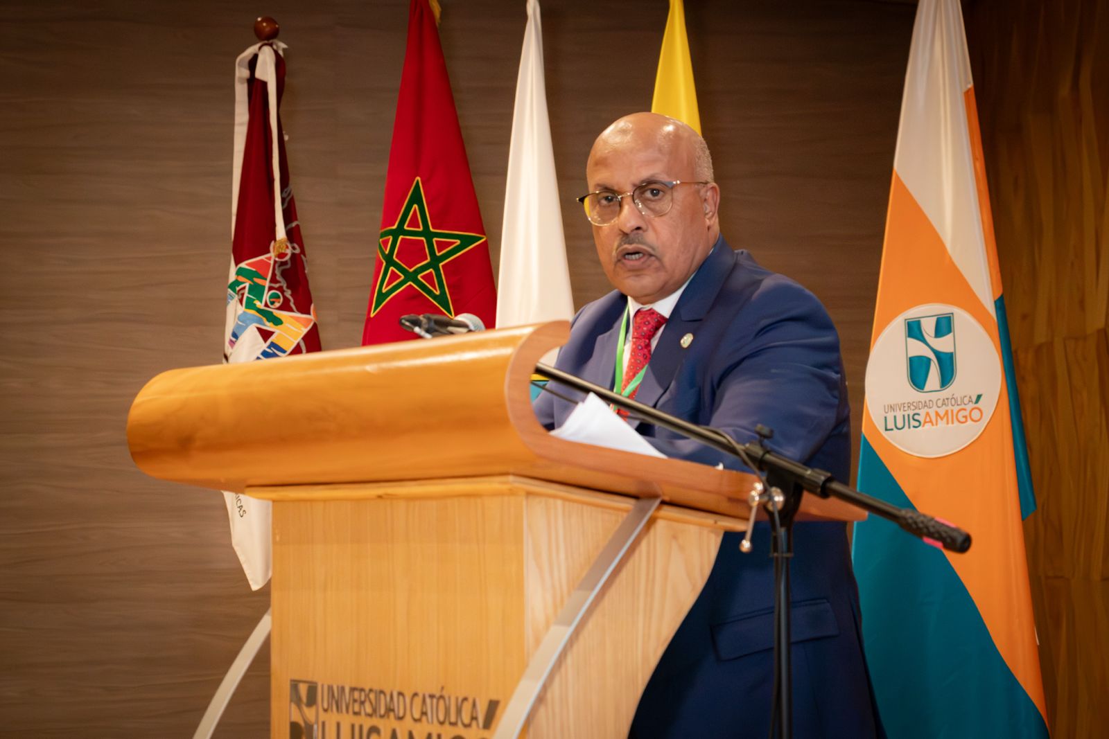 رئيس الاتحاد العالمي للتعاضد السيد مولاي إبراهيم العثماني يؤكد من ميديلين على دور التحول الرقمي في تعزيز الحماية الاجتماعية عالميا