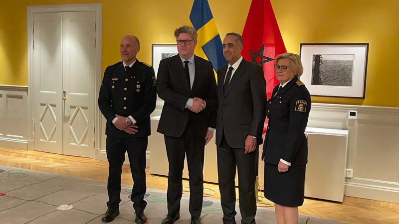 حموشي في زيارة عمل لمملكة السويد مرفوقا بوفد أمني هام