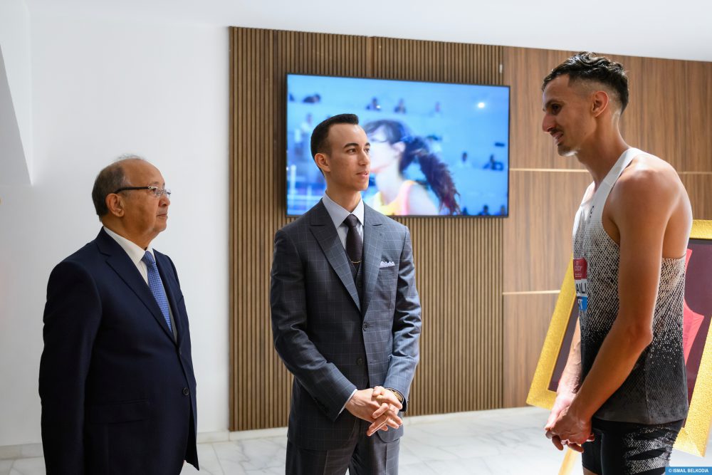صاحب السمو الملكي ولي العهد الأمير مولاي الحسن يترأس بالرباط الدورة الـ 17 من الملتقى الدولي محمد السادس لألعاب القوى، المحطة الثالثة من منافسات “العصبة الماسية”