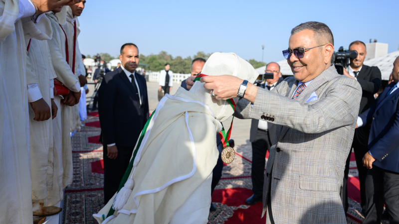 صاحب السمو الملكي الأمير مولاي رشيد يترأس نهاية جائزة الحسن الثاني لفنون الفروسية التقليدية “التبوريدة” في دورتها الخامسة والعشرين
