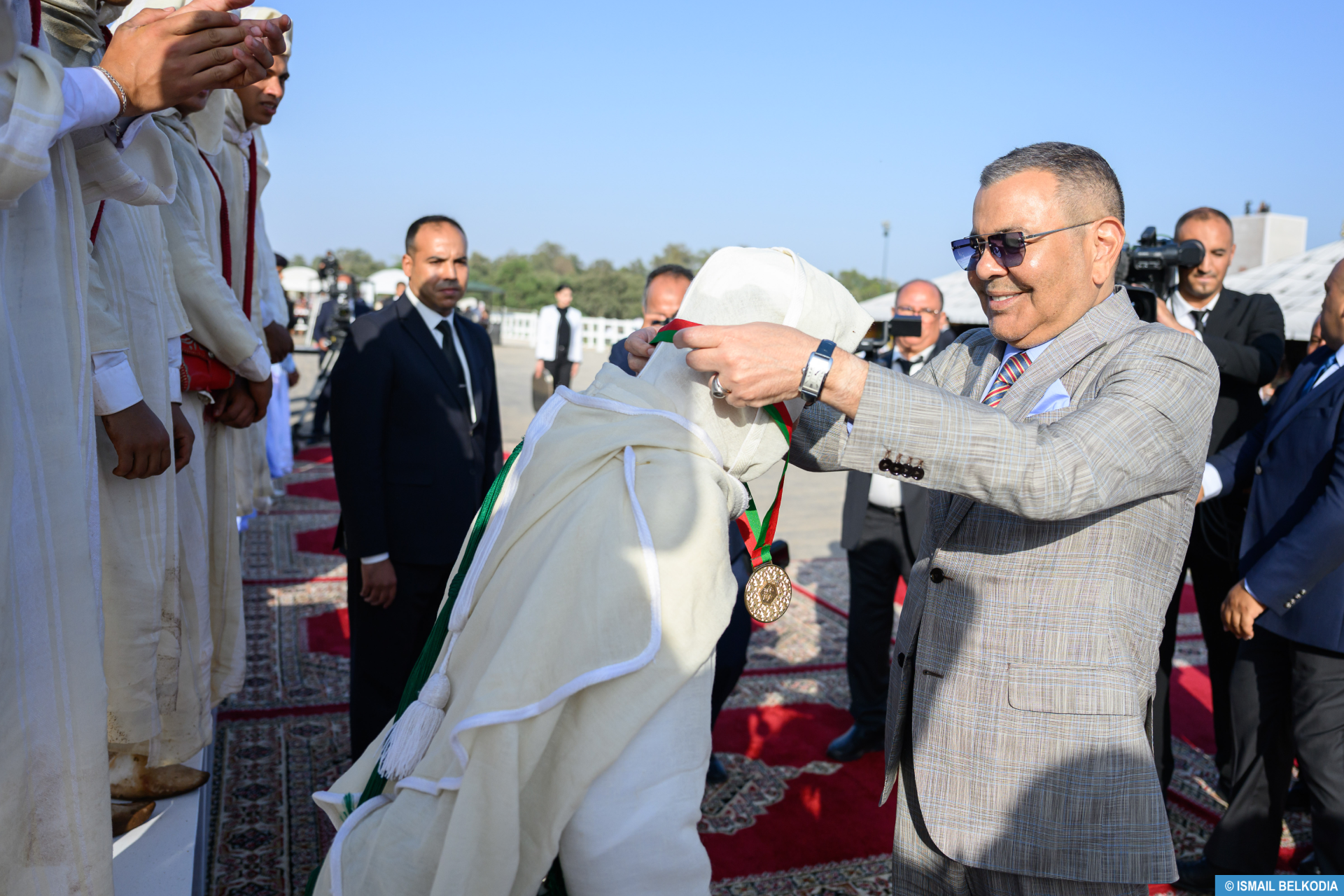صاحب السمو الملكي الأمير مولاي رشيد يترأس نهاية جائزة الحسن الثاني لفنون الفروسية التقليدية “التبوريدة” في دورتها الخامسة والعشرين