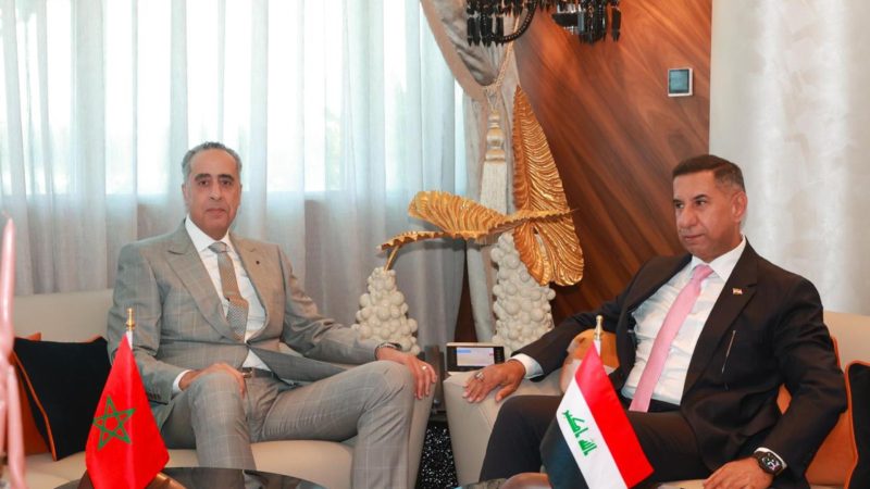 حموشي يستقبل سفير جمهورية العراق بالرباط