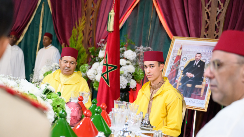 عيد العرش المجيد.. رئيس الحكومة يقيم مأدبة غداء بحضور صاحب السمو الملكي ولي العهد الأمير مولاي الحسن وصاحب السمو الملكي الأمير مولاي رشيد