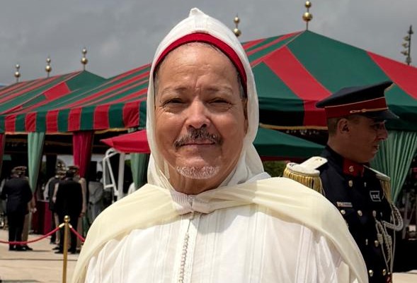 عبد الله فركوس يحضر حفل الاستقبال الملكي لعيد العرش المجيد في ذكراه السابعة والعشرين