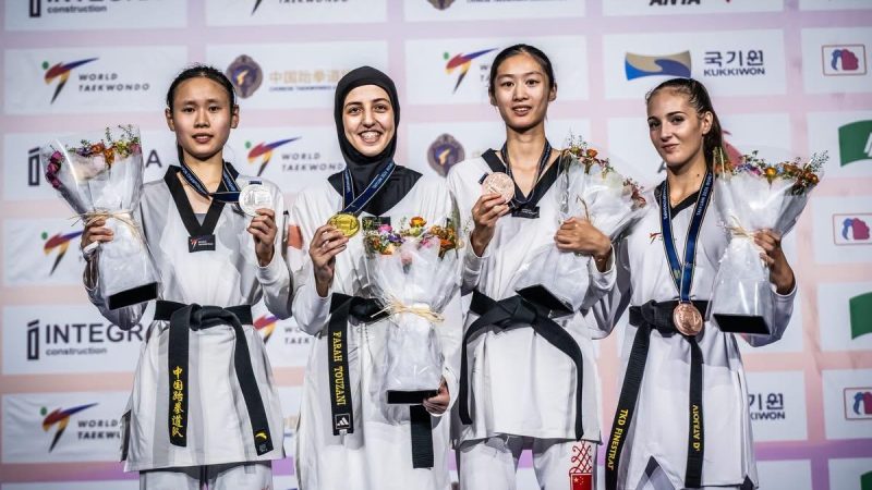 إنجاز عالمي جديد.. فرح التوزاني تحصد ذهبية التايكوندو في الصين  :