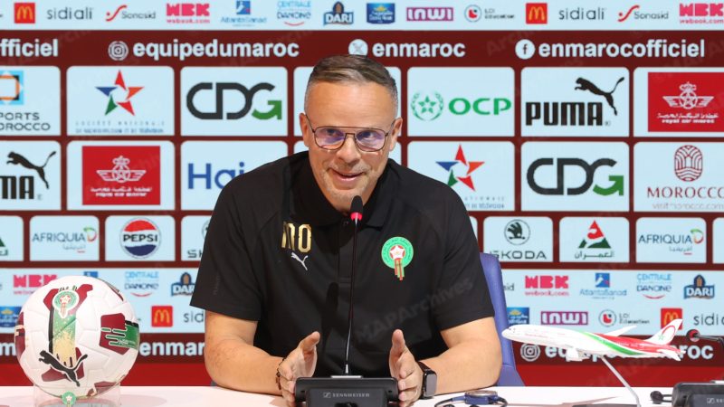 كأس أمم افريقيا 2027 ..وهبي يعقد الخميس المقبل ندوة صحفية للإعلان عن قائمة اللاعبين المدعوين للمشاركة في المباراتين أمام الغابون وليسوتو