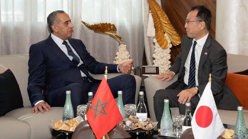 السيد حموشي يستقبل السفير المفوض فوق العادة لليابان المعتمد بالرباط