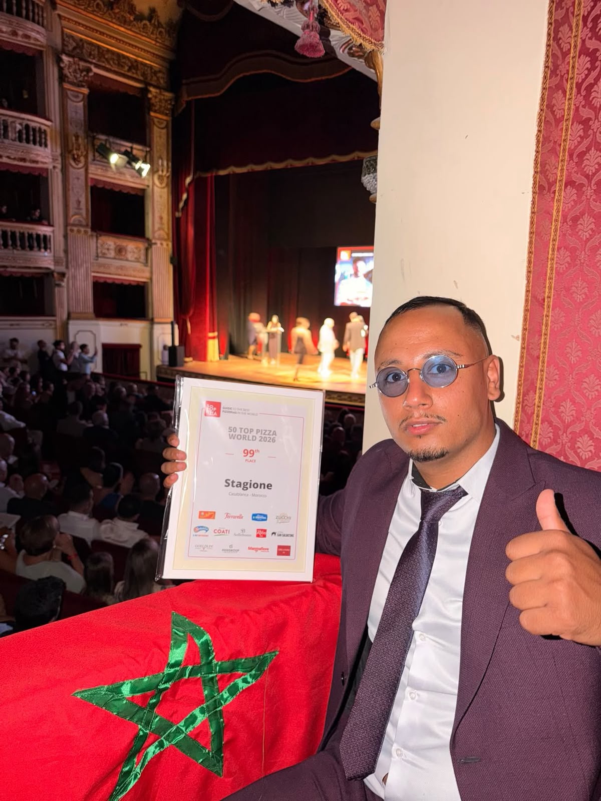 بطل العالم أيوب عياش يحصد الجائزة الأولى إفريقيا في صناعة البيتزا و “Stagione” يضمن مكانته ضمن 100 أفضل مطعم في العالم في أقوى مسابقة في إيطاليا