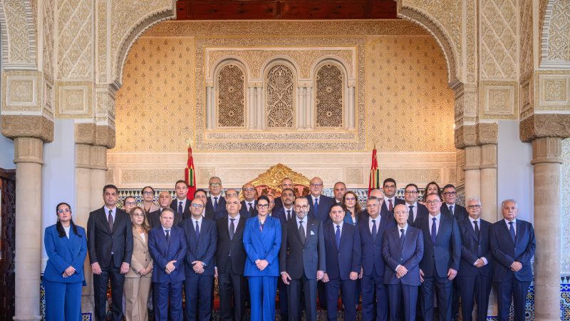 جلالة الملك يترأس مراسيم تعيين أعضاء الحكومة الجديدة